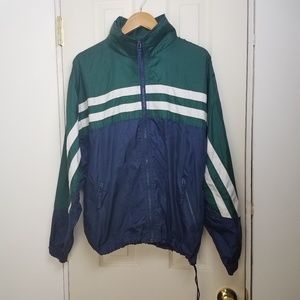 Vtg 90s Head Tennis Womens M Full Zip Windbreaker